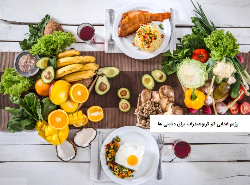 رژیم غذایی کم کربز برای دیابتی ها